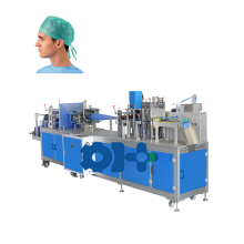 disposable surgical cap with laces make machine